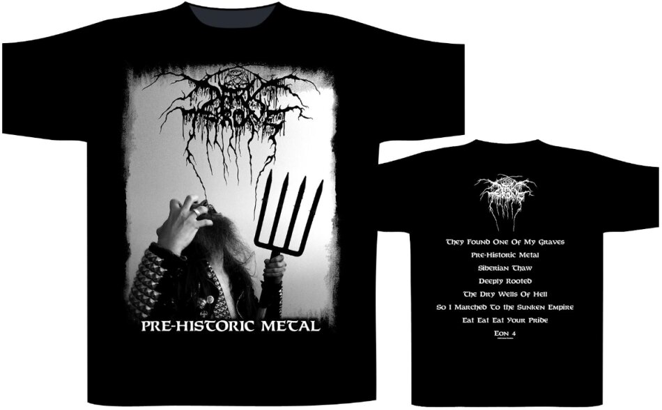 Darkthrone - Pre-Historic Metal (Black) T-Shirt
