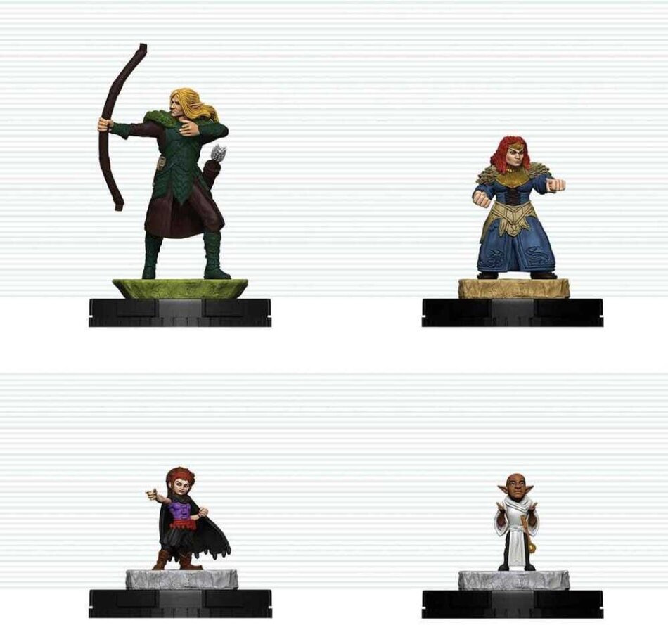 Dungeons & Dragons HeroClix 400 - Figuren-Set Adventuring Party 1