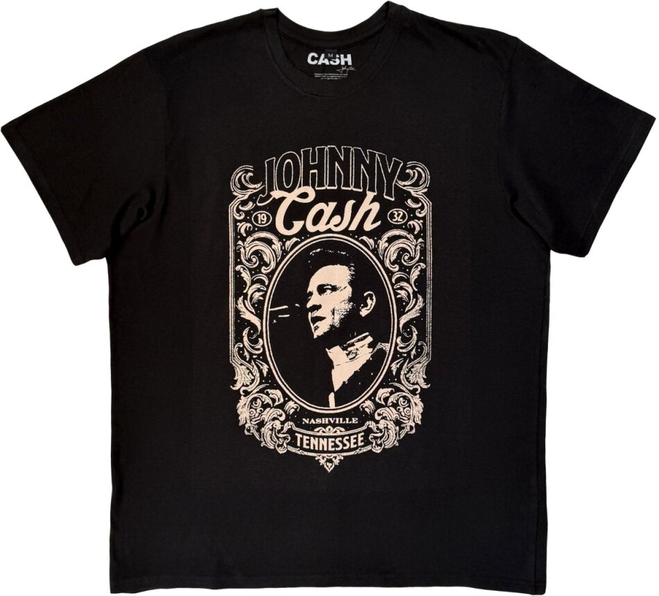 Cash,Johnny - Nashville TS (Black) T-Shirt