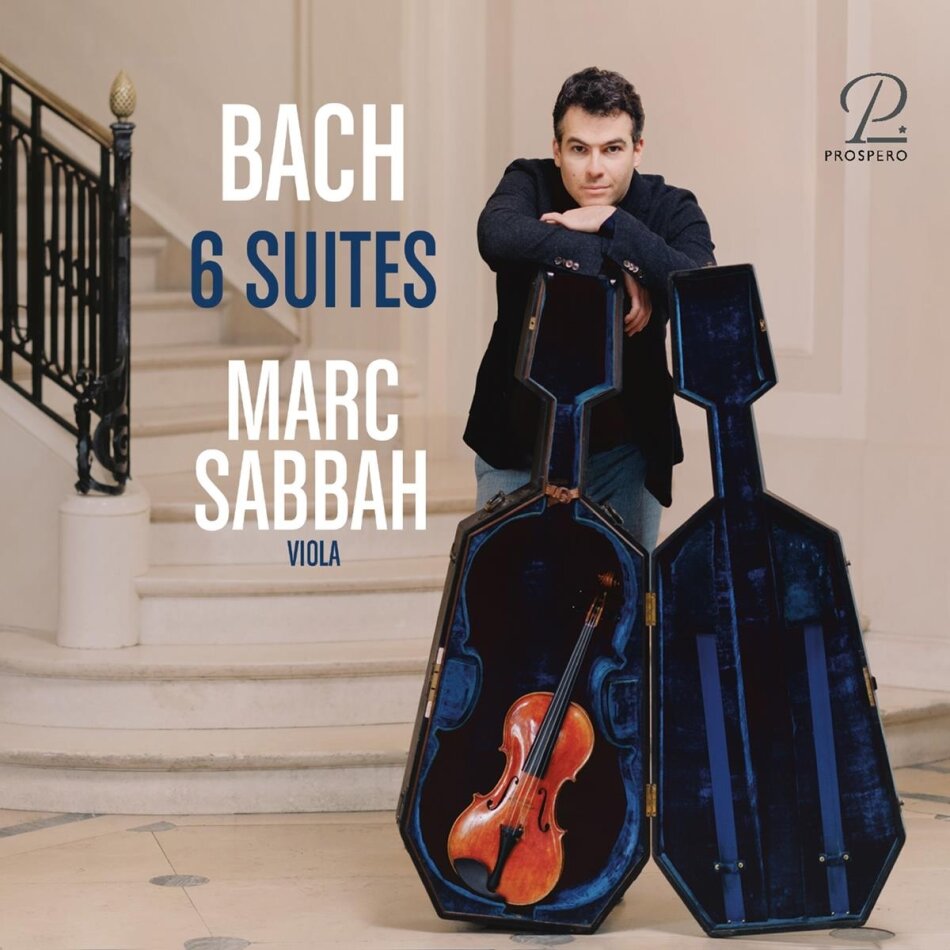 Johann Sebastian Bach (1685-1750) & Marc Sabbah - Six Suites For Violoncello On The Viola 2 CD