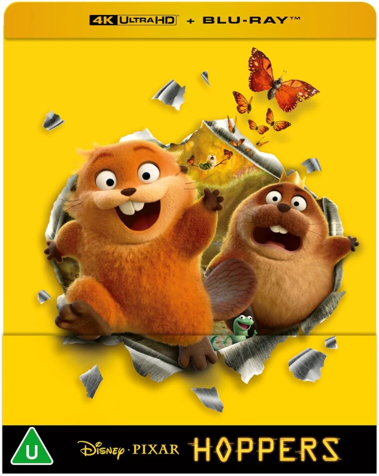 Hoppers (2026) Limited Edition, Steelbook, 4K Ultra HD + Blu-ray