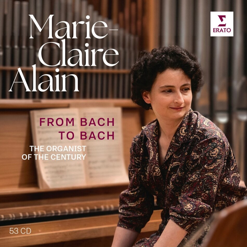 Johann Sebastian Bach (1685-1750), Dietrich Buxtehude (1637-1707), François Couperin Le Grand (1668-1733), Georg Friedrich Händel (1685-1759), … - From Bach to Bach - Oganist Of The Century 53 CD