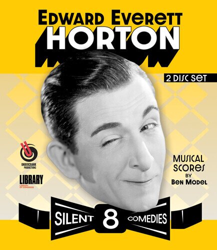 Edward Everett Horton - 8 Silent Comedies s/w, Restaurierte Fassung, 2 Blu-rays