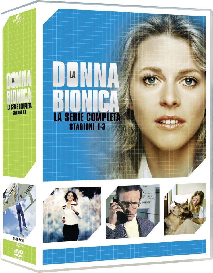 La donna bionica - La Serie Completa - Stagioni 1-3 Nouvelle Edition, 16 DVD
