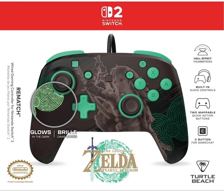 Turtle Beach - Controller wired Rematch The Legend of Zelda