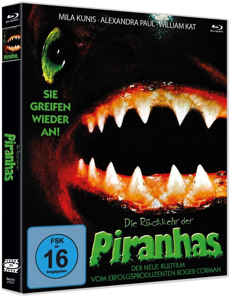 Die Rückkehr der Piranhas (1995) From The Vault, Cover B, Uncut