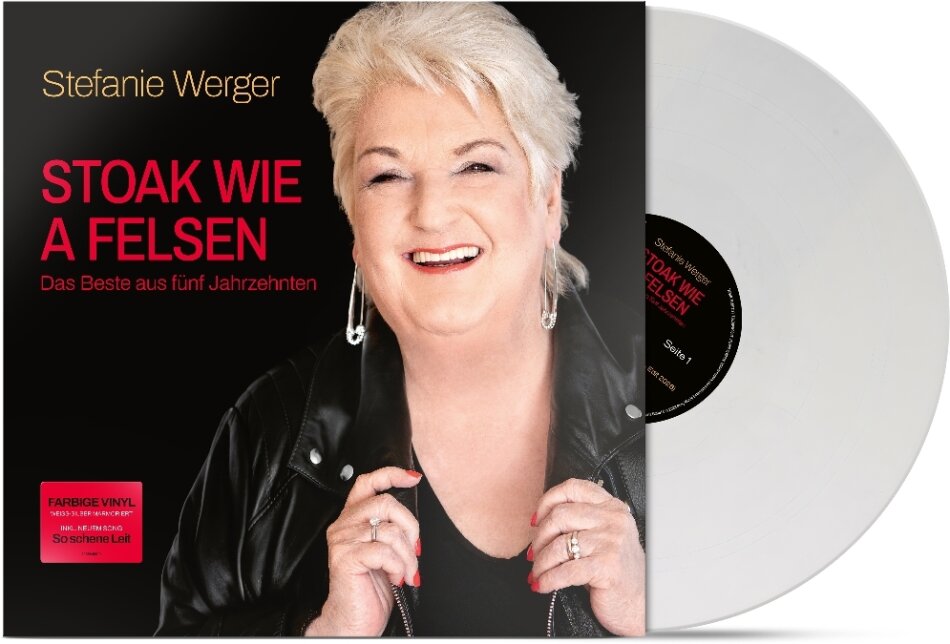Stefanie Werger - Stoak wie a Felsen - Best Of White Vinyl, LP