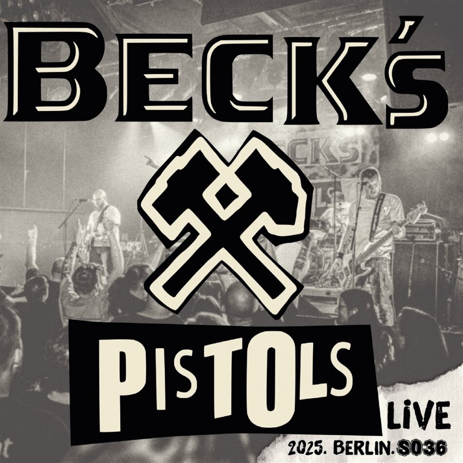 Beck's Pistols - Live.2025.Berlin.So36 Green White Splatter Vinyl, 2 10" Maxis