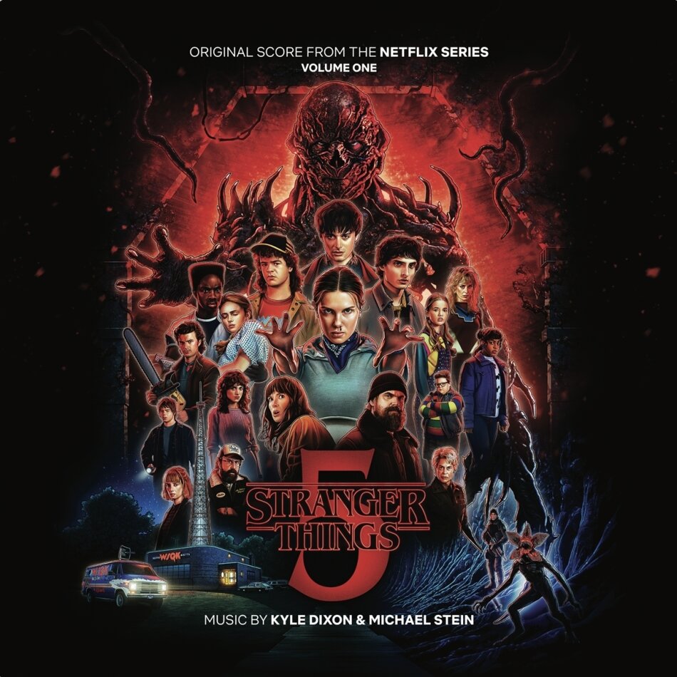Kyle Dixon & Michael Stein - Stranger Things 5 (Original Score - Volume 1) - OST 2 LPs