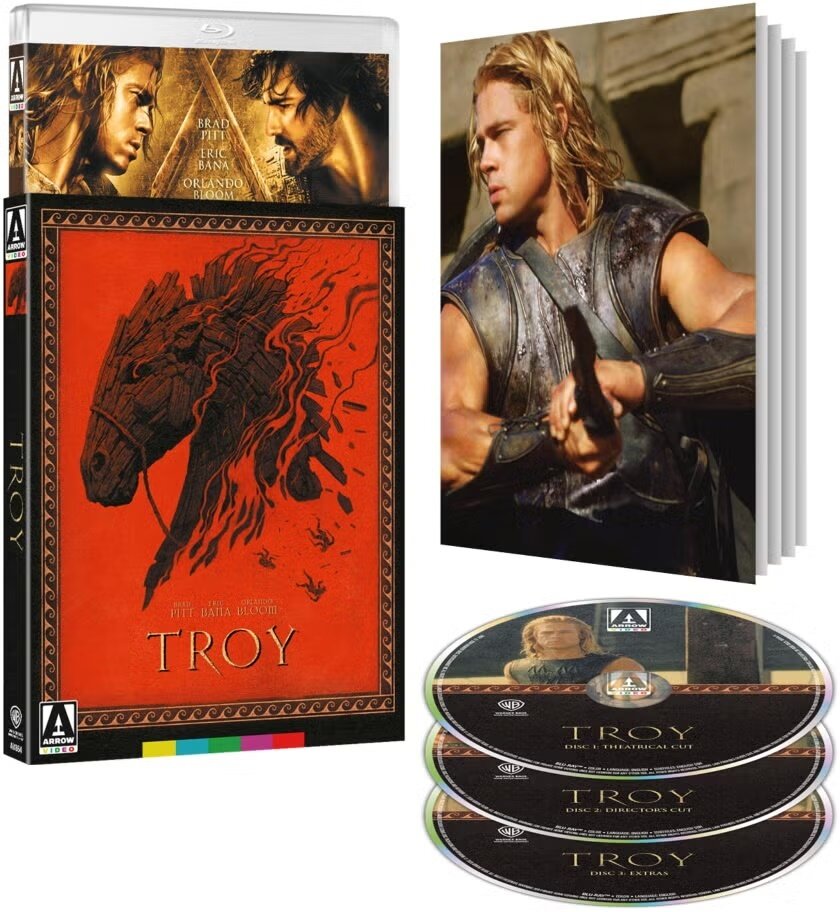 Troy (2004) Director's Cut, Kinoversion, Limited Edition, 3 Blu-rays