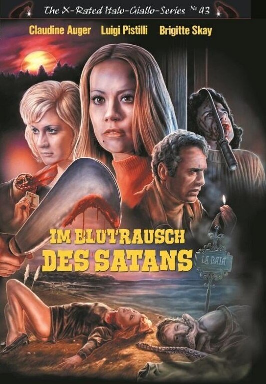 Im Blutrausch des Satans (1971) Grosse Hartbox, The X-Rated Italo-Giallo-Series, Cover Q, Limited Edition