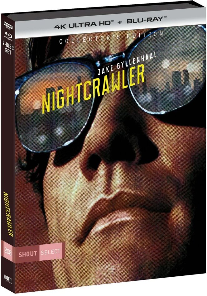 Nightcrawler (2014) Shout Select, Collector's Edition, 4K Ultra HD + Blu-ray