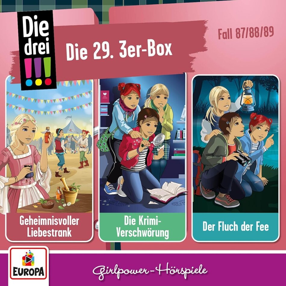Die Drei !!! - 29./3er Box - Folgen 87-89 3 CDs