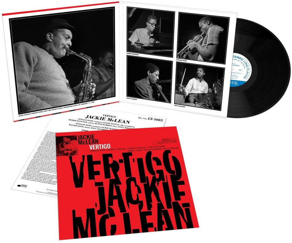 Jackie McLean - Vertigo 2026 Reissue, Blue Note Tone Poet Series, LP