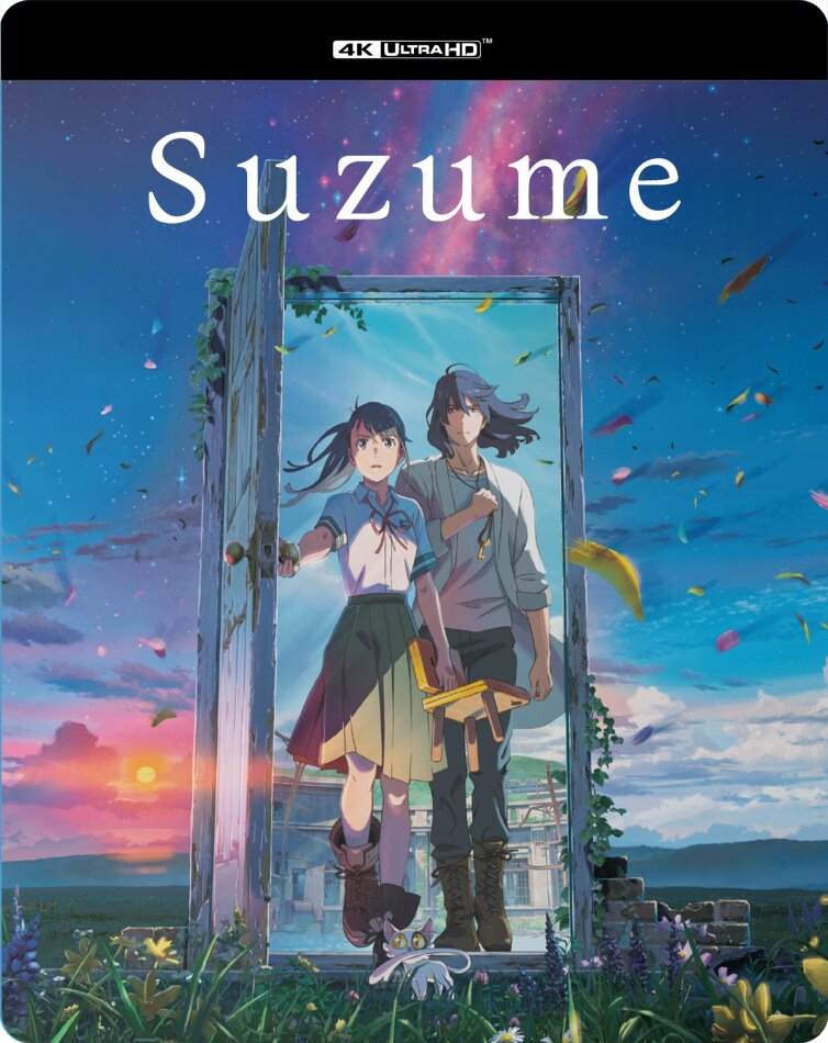Suzume (2022) Steelbook, 4K Ultra HD + Blu-ray