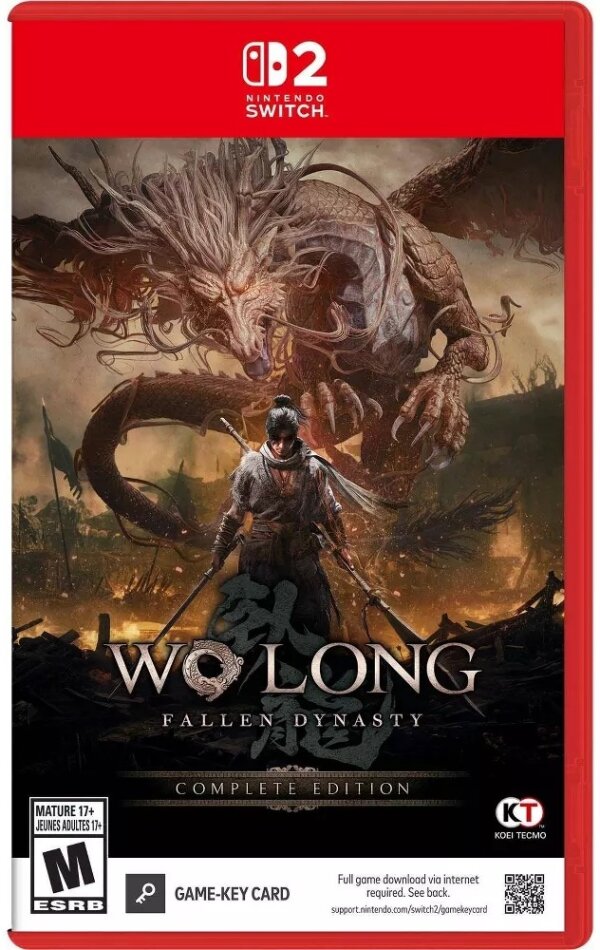 Swt Wo Long - Fallen Dynasty Complete Edition, Game Key Card