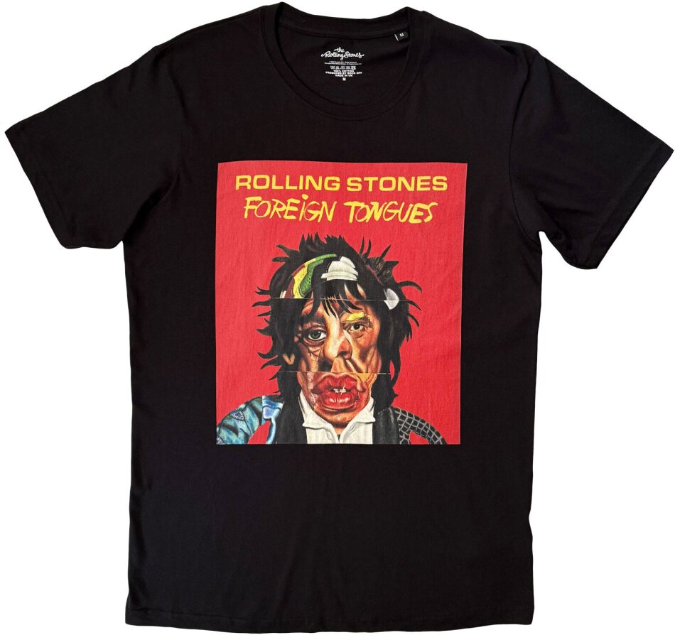 The Rolling Stones Unisex T-Shirt - Foreign Tongues