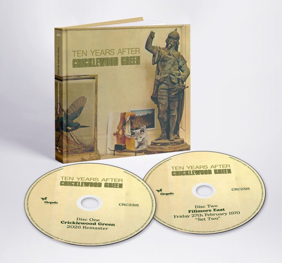 Ten Years After - Cricklewood Green 2026 Reissue, Digipak, 2 CDs