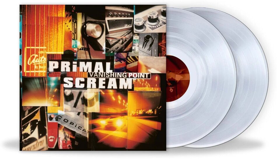 Primal Scream - Vanishing Point 2026 Reissue, Sony Music, Crystal Clear Vinyl, 2 LP