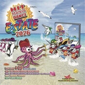 Hit Mania Dance Estate 2026 4 CDs
