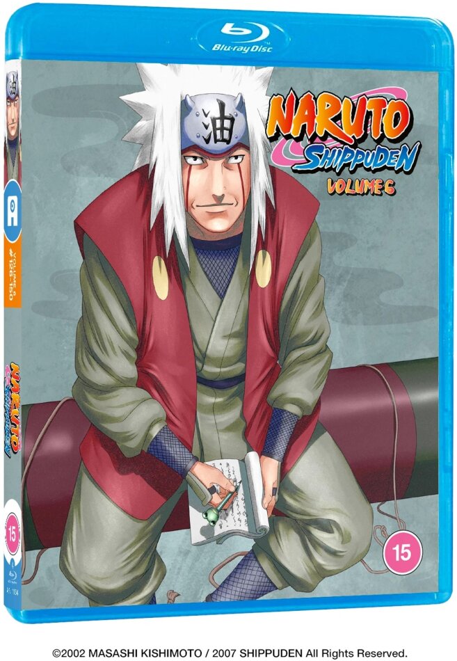 Naruto Shippuden - Volume 6 4 Blu-rays