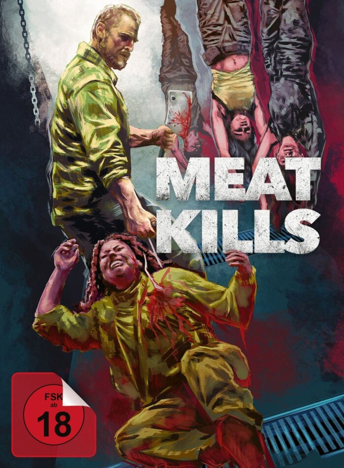 Meat Kills (2025) Cover B, Limited Edition, Mediabook, Uncut, Blu-ray + DVD