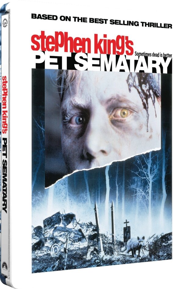 Pet Sematary - Cimitero Vivente (1989) Limited Edition, Steelbook, 4K Ultra HD + Blu-ray
