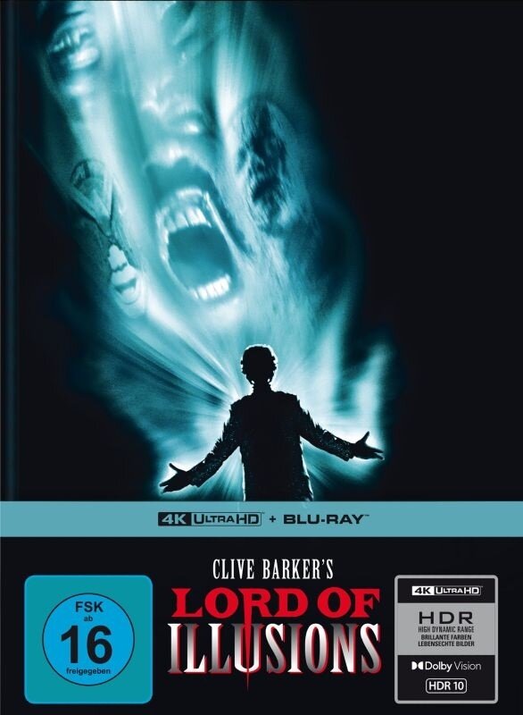 Lord of Illusions (1995) Limited Edition, Mediabook, 4K Ultra HD + Blu-ray
