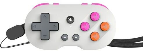 CRKD ATOM Collectible Keychain Controller for Switch, PC, Mobile/Tablet, & Smart TV Gaming - CRKD Grey Edition