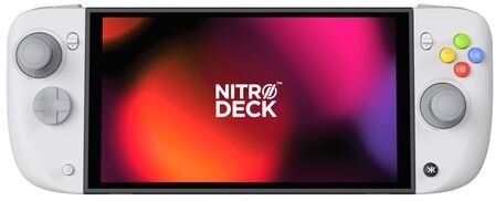 CRKD Nitro Deck 2 - Handheld Grip & Pro Controller for Nintendo Switch 2, Switch OLED & Nintendo Switch - No Stick Drift (PAL Grey Edition)