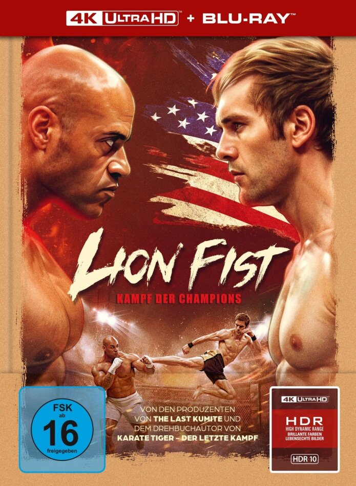 Lion Fist - Kampf der Champions (2026) Limited Edition, Mediabook, 4K Ultra HD + Blu-ray