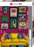 HEYE Puzzle 1000 Teile für Erwachsene „Room With Warhol“ - Pop-Art-Motiv