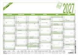 Arbeitstagekalender A4 Blauer Engel 2027