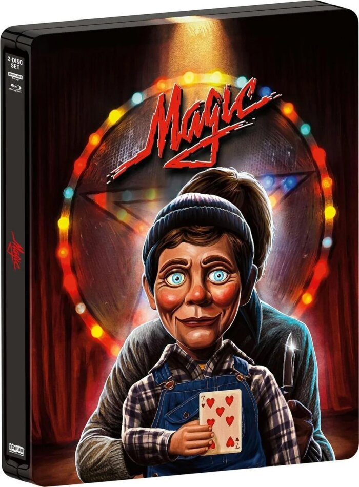 Magic (1978) Limited Edition, Steelbook, 4K Ultra HD + Blu-ray