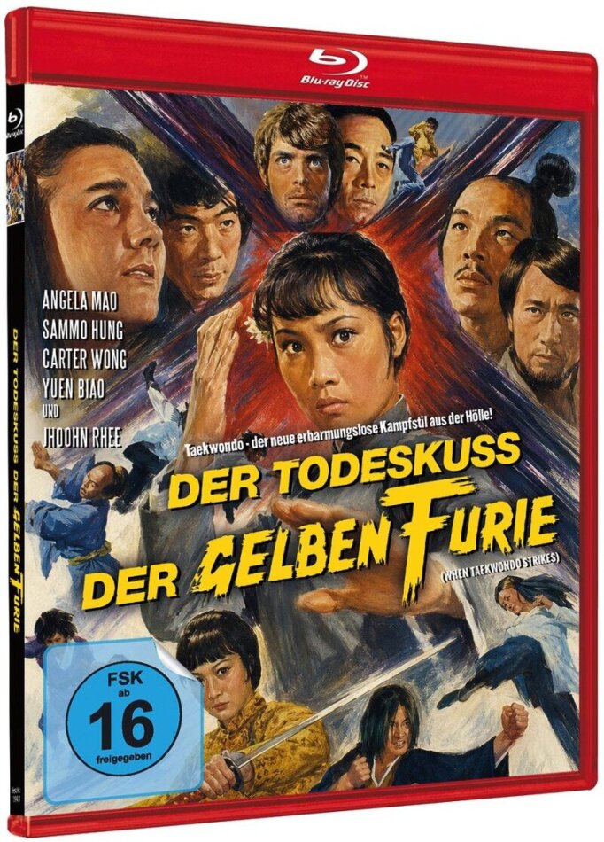 Der Todeskuss der gelben Furie (1973) Wendecover, Limited Edition