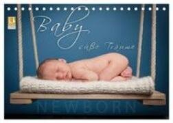 Baby - süße Träume (Tischkalender 2027 DIN A5 quer), CALVENDO Monatskalender