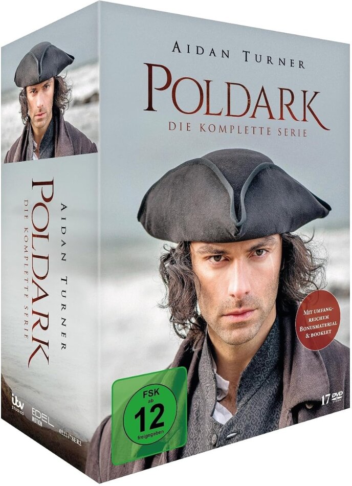 Poldark - Die komplette Serie 17 DVDs