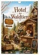 Hotel der Waldtiere (Wandkalender 2027 DIN A4 hoch) - CALVENDO Monatskalender
