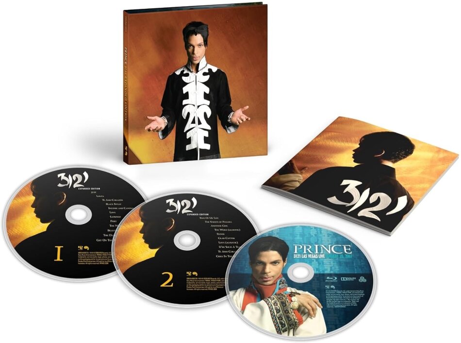 Prince - 3121 2026 Reissue, Expanded, Sony, 2 CDs + Blu-ray